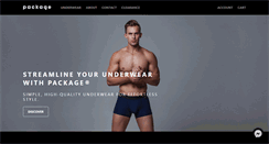 Desktop Screenshot of packageunderwear.com
